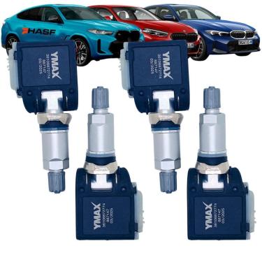 Imagem de Kit 4 Sensor Pressão Pneu Tpms Bmw 116I 320I 328I X3 X5 Z4