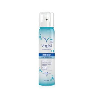 Imagem de Vagisil Desodorante Íntimo Feminino Spray, Aliado do pH, Ajuda a Prevenir Odores, Cheiro Leve, 75ml