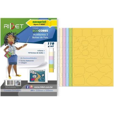 Imagem de Bloco p/Educação Artística Multiformas 230x320mm 110g 24fls