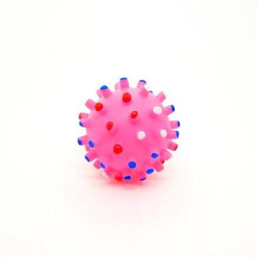 Imagem de Brinquedo Pet Bola Cravo Colorida - VETMOC