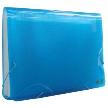 Imagem de Pasta Sanfonada Plástica A4 12 Divisões ul - Planeta Criança