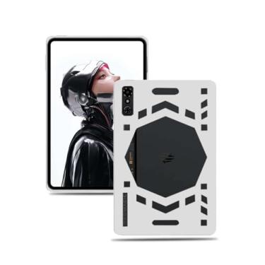 Imagem de Capa para tablet gamer RedMAGIC Astra 9 polegadas, capa de proteção para tablet NOUKAJU Tablet, resistente a quedas, antiarranhões, capa de proteção para RedMAGIC Astra (branca)