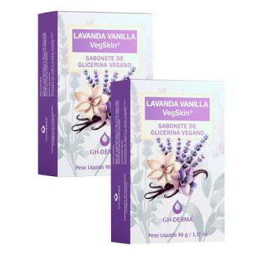 Imagem de Kit 2 Sabonete GH Glicerina Vegano com Óleos e Lavanda de Provenza 90g