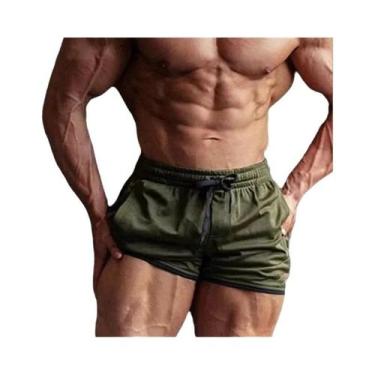 Imagem de Shorts de Corrida Masculino - Malha Respirável de Secagem Rápida para 