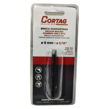 Imagem de Broca Diamantada Ceramica Granito Marmore Cortag Profissional