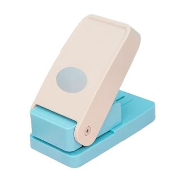 Imagem de UGPLM Separador de folhas soltas, perfurador de etiquetas, máquina de gravação profissional faça você mesmo para classificação de etiquetas de índice feitas, Oval