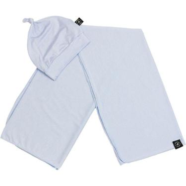 Imagem de Cueiro + Gorro Encantado Liso Penka