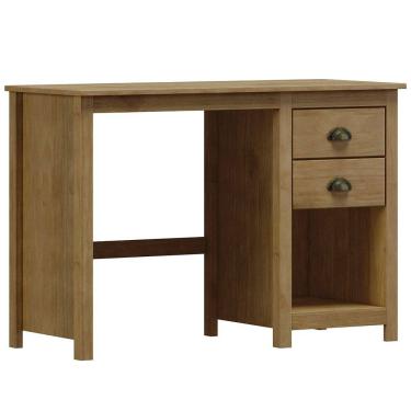 Imagem de Mesa Escrivaninha Madeira Maciça 110 cm 9138 Freijo Milani Store