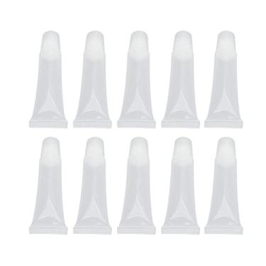 Imagem de RiToEasysports 15m Tubos de Brilho Labial Vazio, Recipientes de Pvc de Brilho Labial Reabastecido para Uso Versátil de Bricolage, Tubos Cosméticos à Prova de Vazamentos Com Design Portátil Adequado para Entusiastas do