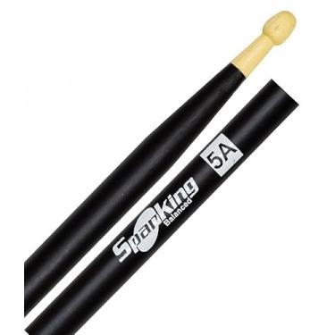 Imagem de Baqueta Spanking Linha Colorida 5A Clássica Preta 4052PR