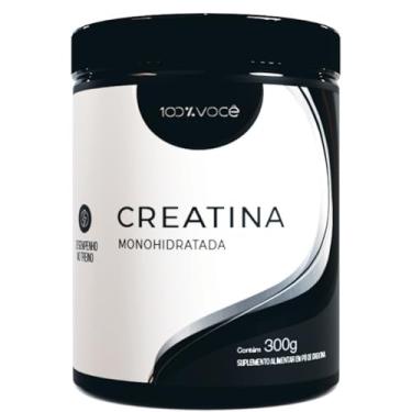 Imagem de Creatina Monohidratada 100% Pura, 300g, Suplemento Alimentar em Pó, 100% Voce
