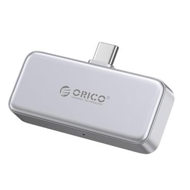 Imagem de ORICO FlashPod SSD portátil de 512 GB até 2000 MB/s, design de plugue direto, SSD externo de alta velocidade com interface USB 3.2 Gen2x2 20Gbps, armazenamento confiável para iPhone série 16, tablets