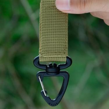 Imagem de Organizador de suporte de cabo de extensão (pacote com 4), gancho de mangueira para organização e armazenamento de garagem, alças de armazenamento resistentes de 20 cm, utensílios de garagem verdes