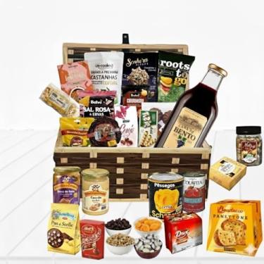 Imagem de Cesta de Natal Especial POKHARA 28 Itens Sem Álcool 2025