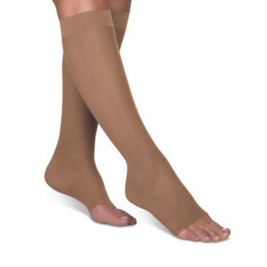 Imagem de Meia 3/4 Extra Alta Compressão Kendall 1901 Feminina Sem Ponteira (30-
