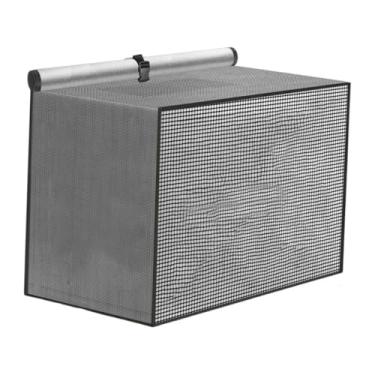 Imagem de Bothyi Capa para ar condicionado externo para unidades externas, tecido superior, proteção universal contra poeira e água para sala de estar e quarto, Preto