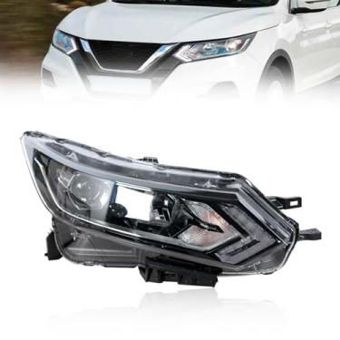 Imagem de JESYMBX Farol de para-choque dianteiro para Nissan Qashqai 2019 2020 2021 luz de seta de direção diurna direita