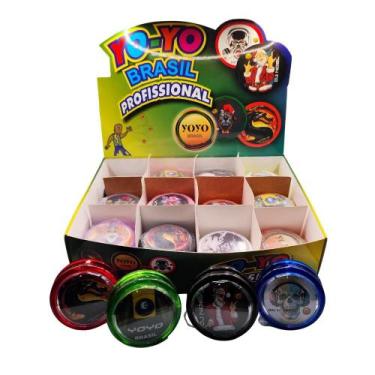 Imagem de Yoyo Profissional YoyoBrasil Caixa 24 unidade 30 cordas Yoyo YoyoBrasi