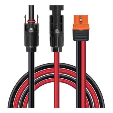 Imagem de Cabo Solar Mc4-xt60i De 3,5m Para Placas E Geradores Ecoflow