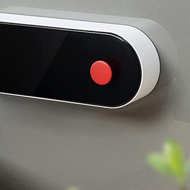 Imagem de Garosa Dreno Caixa de Sabão Montada na Parede Com Capa Flip à Prova de Poeira, Suporte de Sabão de Chuveiro de Fácil Acesso, Tamanho Universal para Todos Os Sabonetes (Clássico Preto Largura 29,5cm)