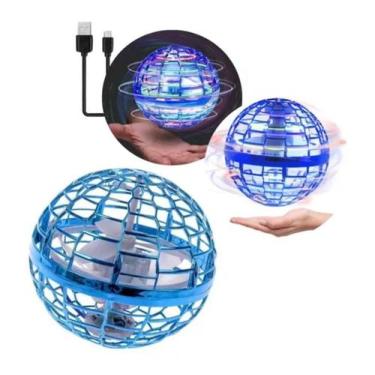 Imagem de Brinquedo Bola Drone Voadora Sensor Luz Infantil Boomerang - Ark Toys