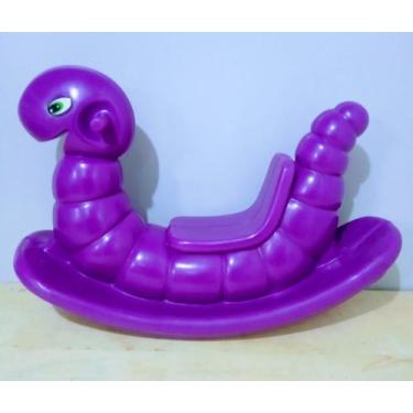 Imagem de Gangorra Nhoca Lilás Lagartinha - Diversão Kids