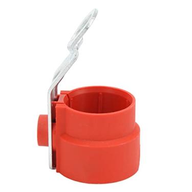 Imagem de Matybobe Suporte de plugue de reboque acessório protetor universal à prova de intempéries para rack de bicicleta com conector de 7 a 13 pinos (vermelho)