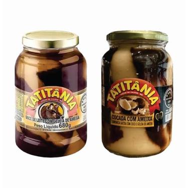 Imagem de Doce de Leite E Cocada Cremosa com Ameixa 680g - Tatitânia