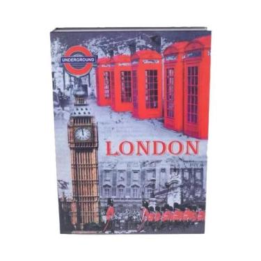 Imagem de Caixa De Segurança Oculta Estilo Livro Clássico Com Fechadura De Códig