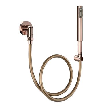 Imagem de Ducha Manual Com Joelho 90° Docol C30 90018346030 Cobre Polido