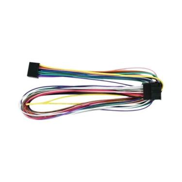 Imagem de Cabo De Extensão Universal ISO De 16 Pinos Para Rádio Android De 60 Cm