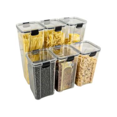 Imagem de Frasco Selado – Organizador Para Armazenamento De Alimentos(KIT 28-6 Potes)