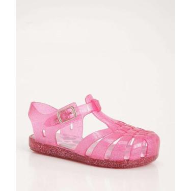 Imagem de Sandália Infantil Tiras Glitter Colorê-03178 - COLORE, 27, Rosa