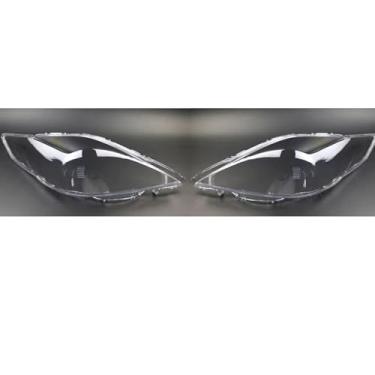 Imagem de VDLJA Capa de farol de carro para Mazda 5 2008 2009 2010, lente transparente da tampa do farol, tampas da carcaça do abajur, tampa da lâmpada, lente difusa de vidro, A/esquerda e direita