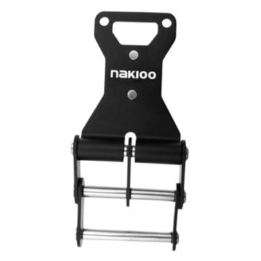 Imagem de FashionCha Presilha para Cinto de Ferramentas em Liga de Alumínio, Fácil de Instalar E Remover Rapidamente, Ideal para Eletricistas E Profissionais Da Construção, Preto Fixo, Tamanho real