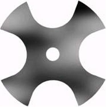Imagem de Mr Mower Parts 4-Tooth Star Edger Blade 8" X 1" Center Hole for Stick Edgers Fits Echo # 696015-52631 Stihl # 4113-713-4101