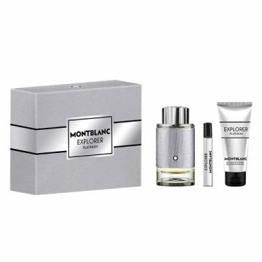 Imagem de Coffret Montblanc Kit - Perfume Explorer Platinum + Gel Douche + Trave