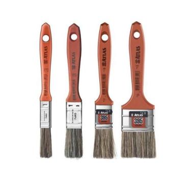 Imagem de KIT TRINCHA PINCEL C/ 4un 1/2", 3/4", 1" e 2" - ATLAS