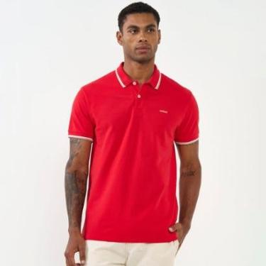 Imagem de Camisa Polo Colcci 3 Listras Masculino-Masculino