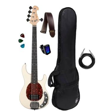 Imagem de Contrabaixo Tagima Tbm-5 5 Cordas Olympic White + Acessórios