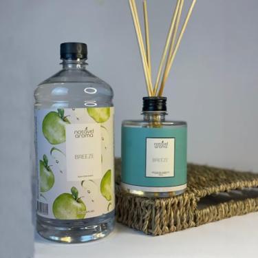 Imagem de Difusor de Varetas Água Perfumada Odorizante Aromatizador de Ambiente Tecidos e Lençois (Breeze)