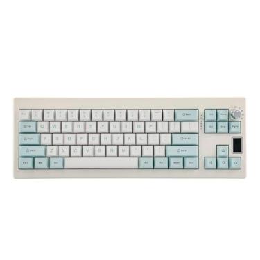 Imagem de Teclado Gamer Mecânico Epomake Shadow-X, Tela LCD, Switch Gateron Yellow PRO, RGB, Bluetooth 5.1/2.4Ghz/USB