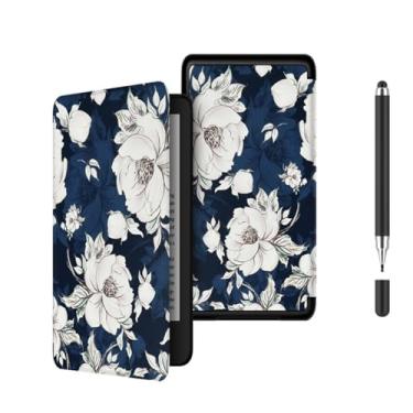 Imagem de Akacy Capa protetora dobrável com padrão pintado para Kindle Paperwhite 6,8 (Geração 2021, números de modelo M2L3EK), capa leve (20)