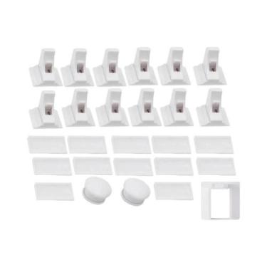 Imagem de Trava De Segurança Magnética Para Bebês, Fechadura De Gaveta À Prova D