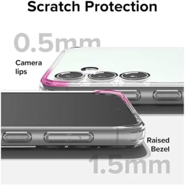 Imagem de Capa Capinha TPU Transparente Compatível Samsung Galaxy M54 5G Anti Impacto Alta Proteção Premium