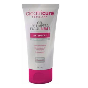 Imagem de Cicatricure Porcelana Limpeza Facial 3 em 1 150ml Antimarcas
