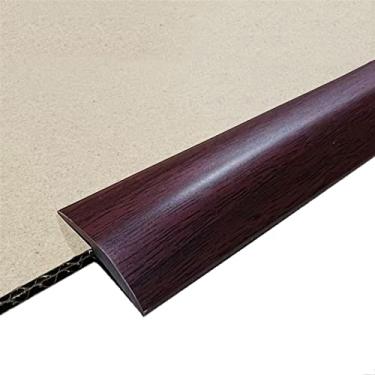 Imagem de GQQGSHOP Tira de transição de piso de 16,4 pés autoadesiva para carpete e acabamento de borda de piso Acabamento de carpete de PVC adequado para transições de limite com altura de 0,15 ~ 0,23