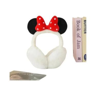 Imagem de Protetores De Orelha De Pelúcia Para Crianças Disney Mickey, Dobráveis