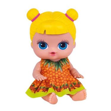 Imagem de Boneca Coleçao Frutinhas Cotiplás Bebe com Cheiro De Frutas - COTIPLAS