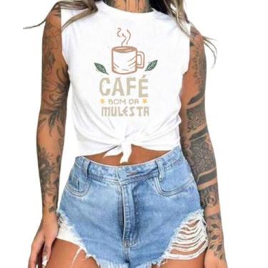 Imagem de Cropped T-Shirts Feminino Estampado Várias Estampas 78 - megan basic, 